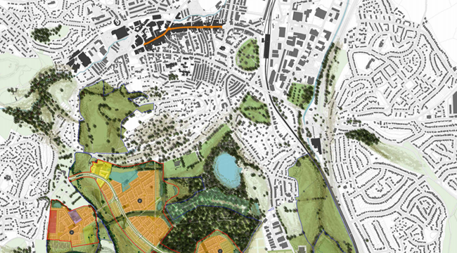 Wolborough map