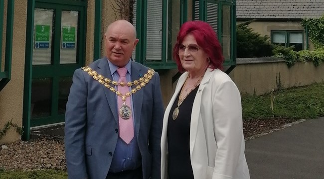 Cllr Colin Parker and Cllr Lorraine Evans - Chair and Vice Chair of the Council Cllr Colin Parker and Cllr Lorraine Evans - Chair and Vice Chair of the Council